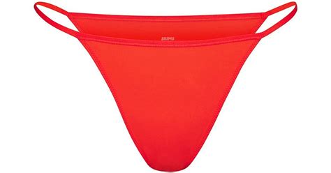 string microkini|SKIMS Fits Everybody String Bikini